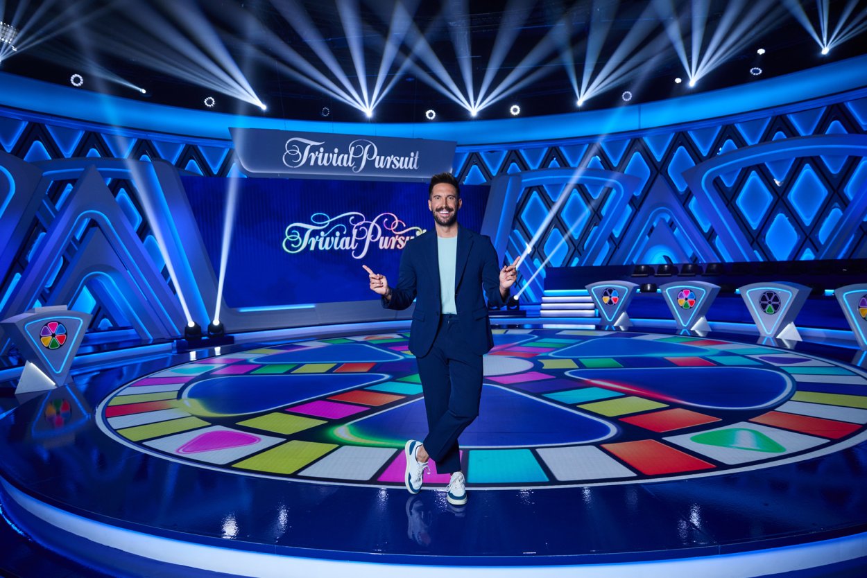 Egoitz Txurruka, presentador de 'Trivial Pursuit'