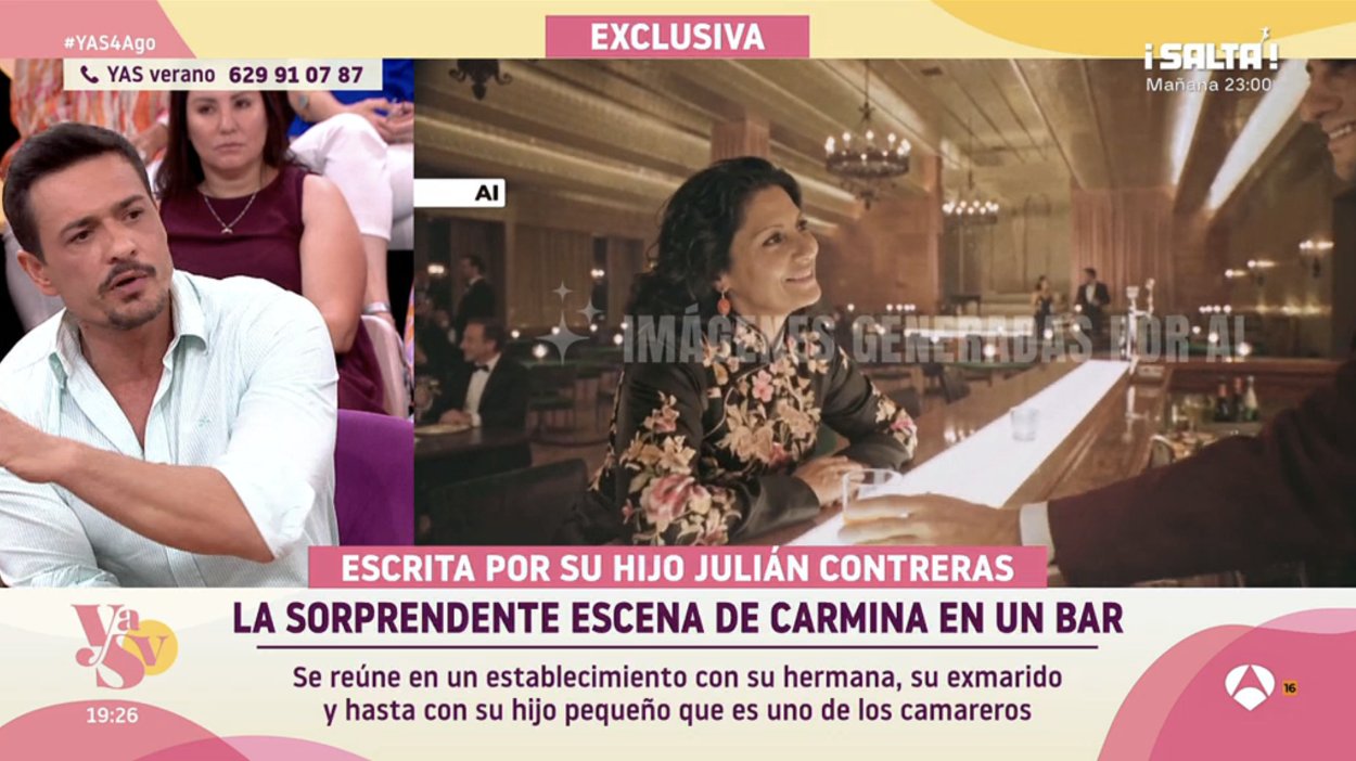 Nacho Gay explica cómo iba a ser la serie sobre Carmina Ordóñez