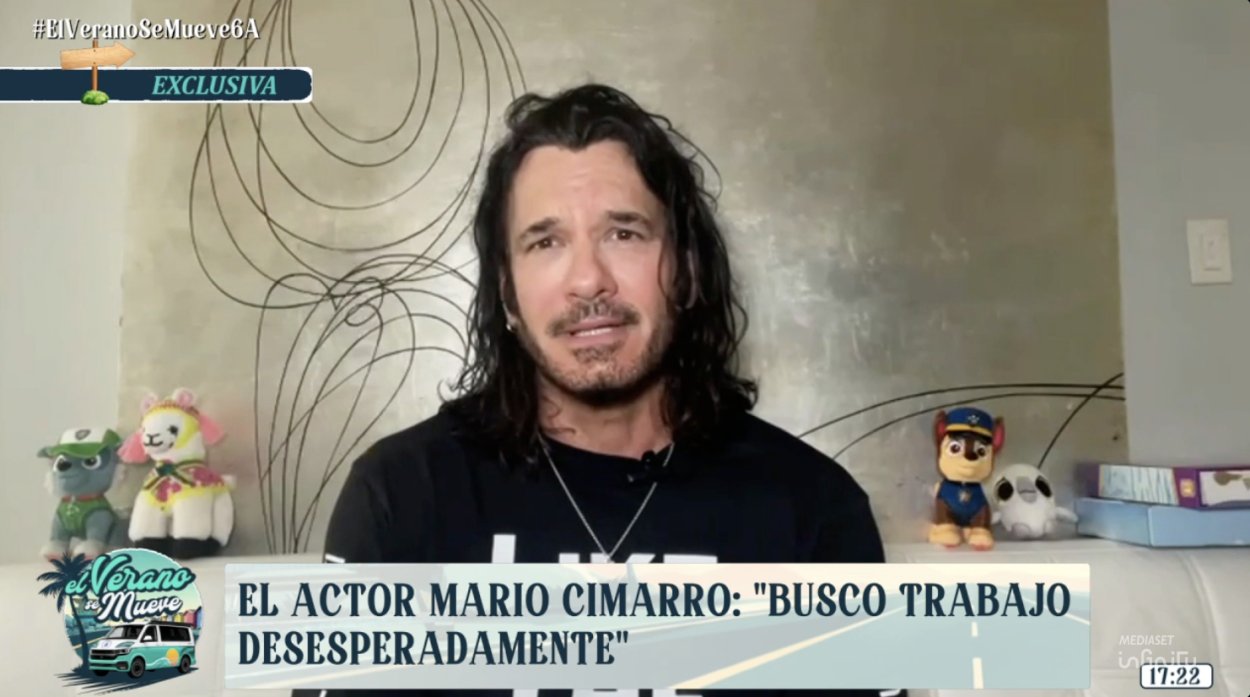 Mario Cimarro pide trabajo pero rechaza los realities