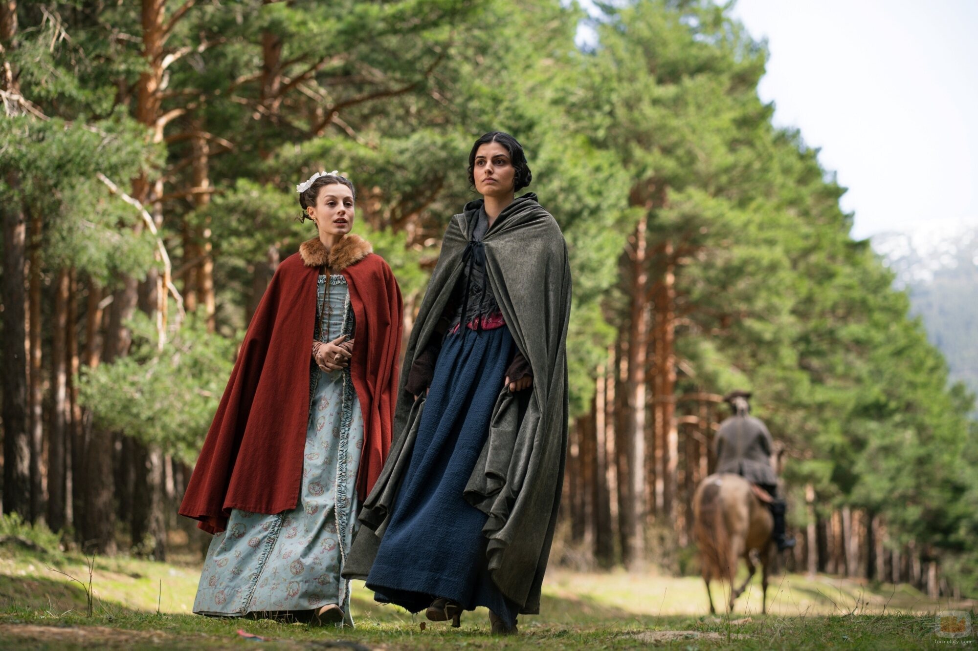 Loren Mairena y Emma Guilera en la temporada 3 y el capítulo 228 de 'Valle Salvaje'