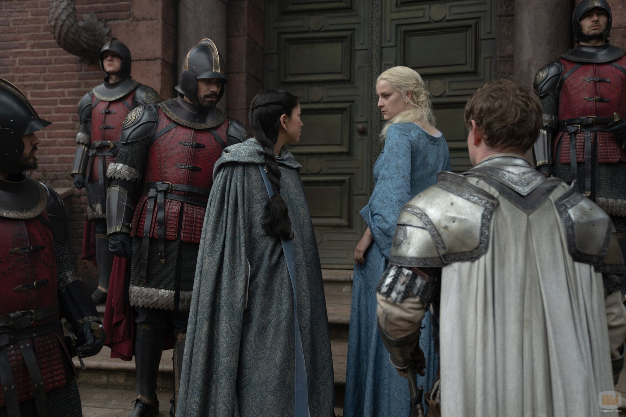 Phia Saban y Sonoya Mizuno en 'Las traiciones de Ladera' de 'House of the Dragon'