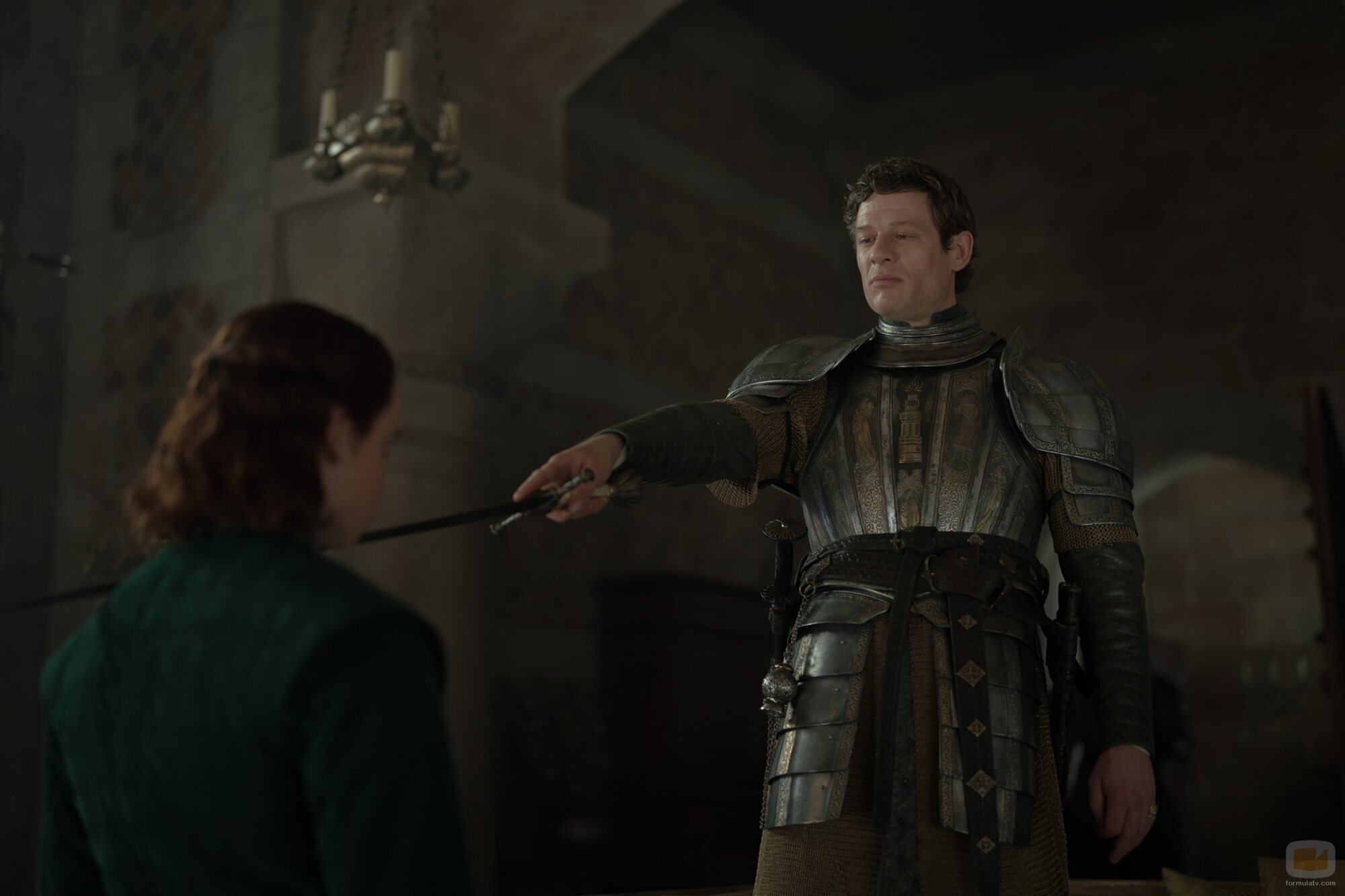 Benjamin Evan Ainsworth y James Norton en 'Las traiciones de Ladera' de 'House of the Dragon'