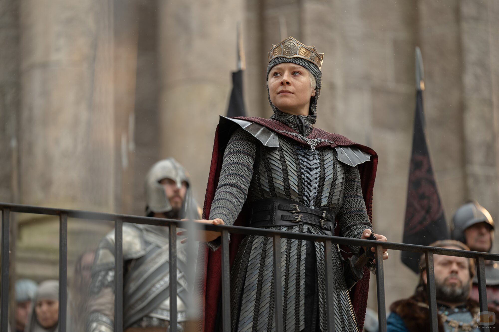 Promocional de Emma D'Arcy en la temporada 3 y el capítulo 08 de 'La Casa del Dragón'