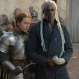 Freddie Fox y Steve Toussaint en Capítulo 8 titulado 'Las traiciones de Ladera' de 'La Casa del Dragón'