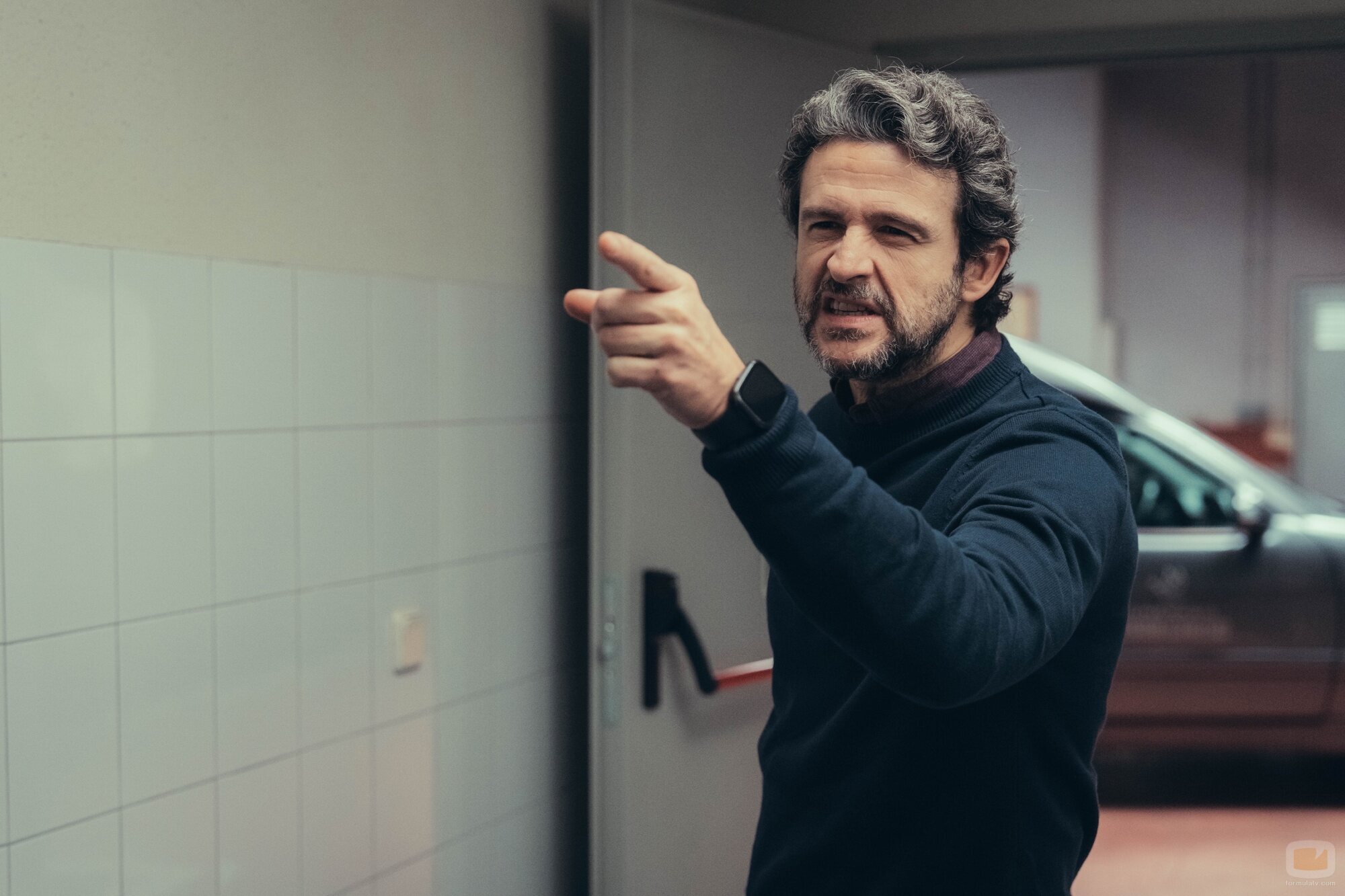 Diego Martín en el 4x02 de 'Muertos S.L.'