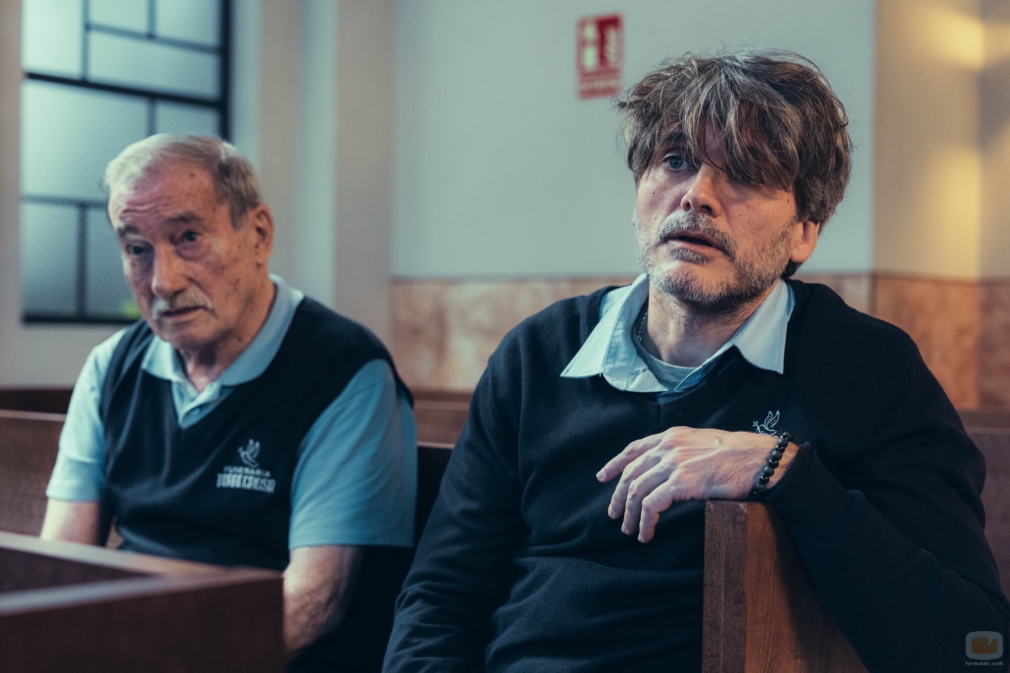 Manolo Cal y Salva Reina en el 4x02 de 'Muertos SL'