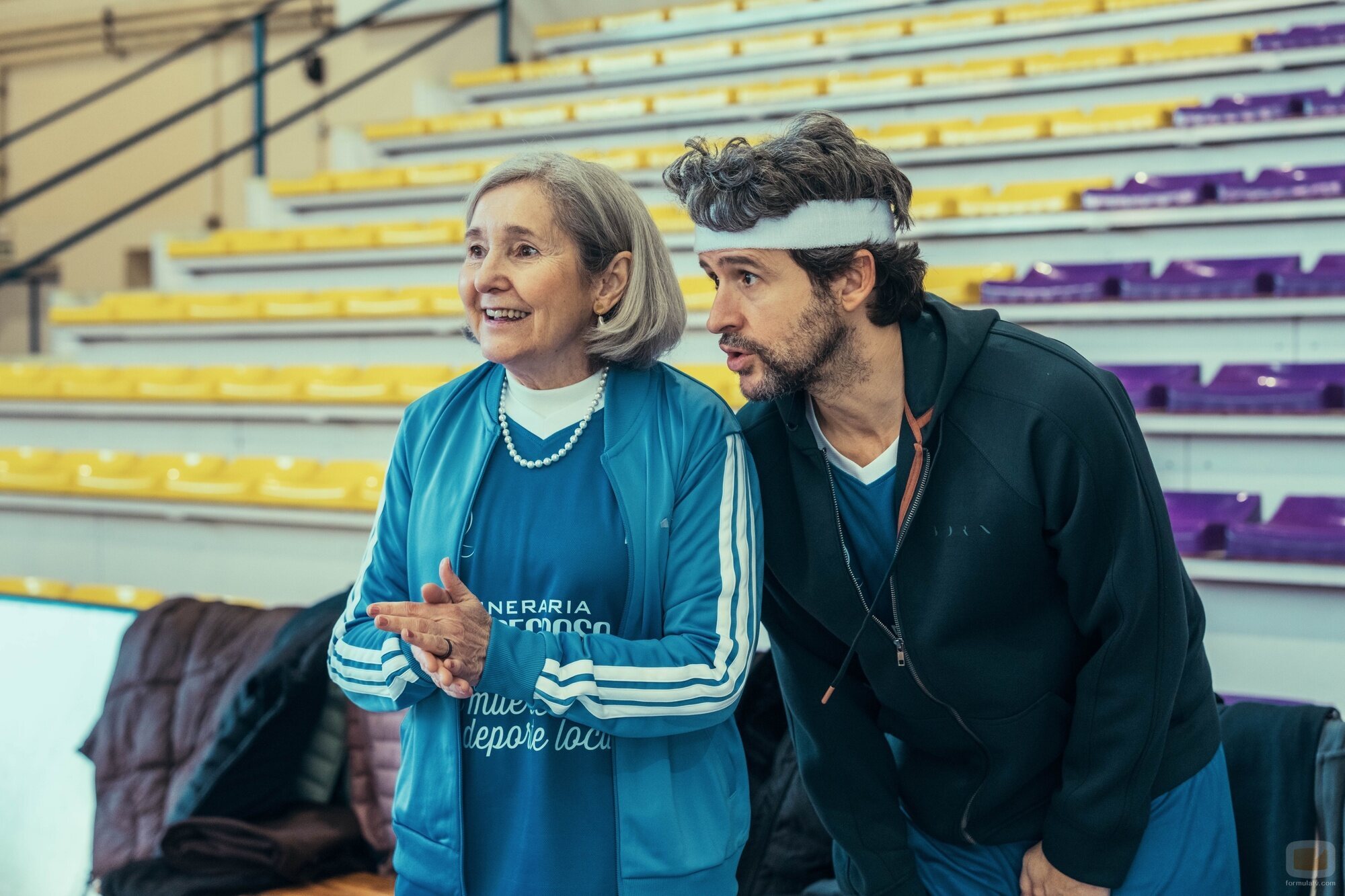 Ascen López y Diego Martín en el 4x06 de 'Muertos SL'