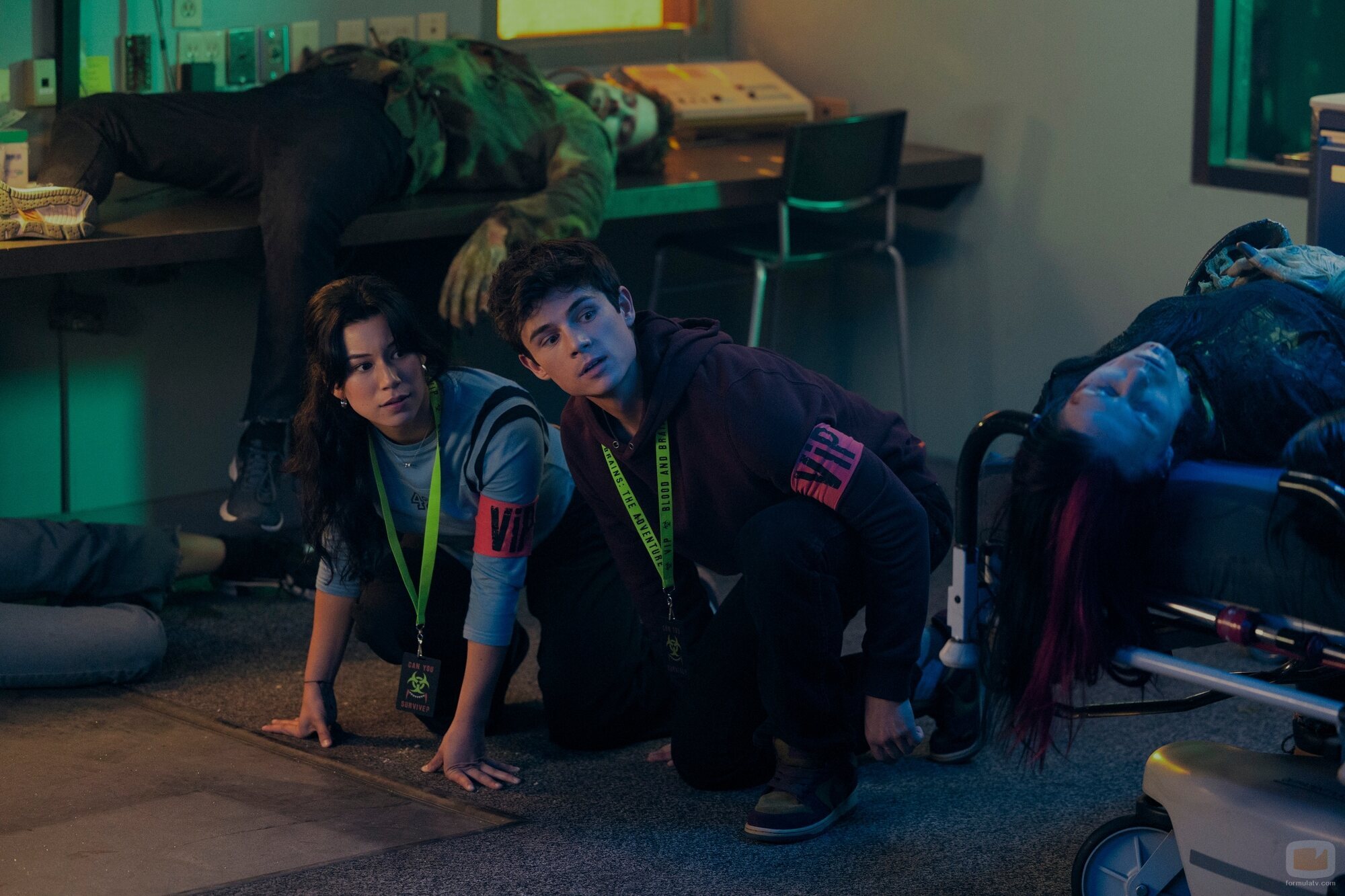 Ashby Gentry y Mya Lowe en Capítulo 2 titulado 'Atención dividida' de 'Mi vida con los chicos Walter'