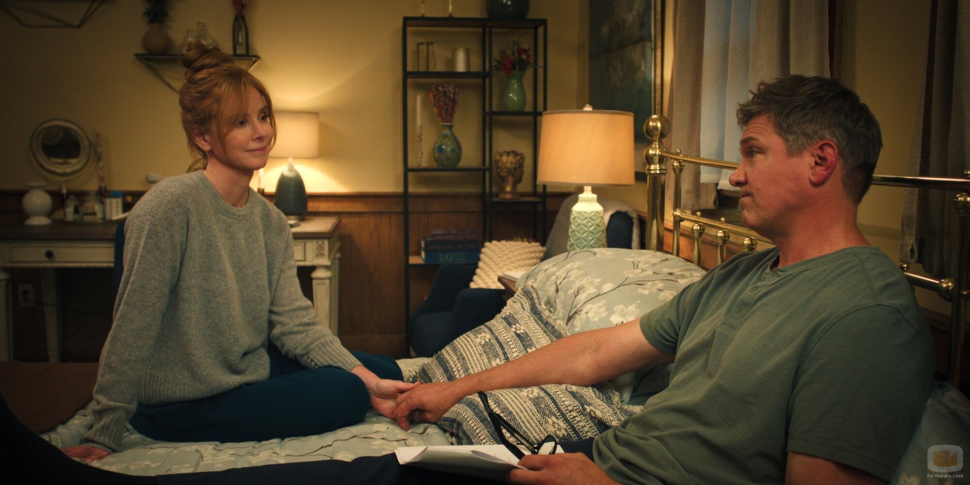 Sarah Rafferty y Marc Blucas en la temporada 3 y el capítulo 05 de 'Mi vida con los chicos Walter'