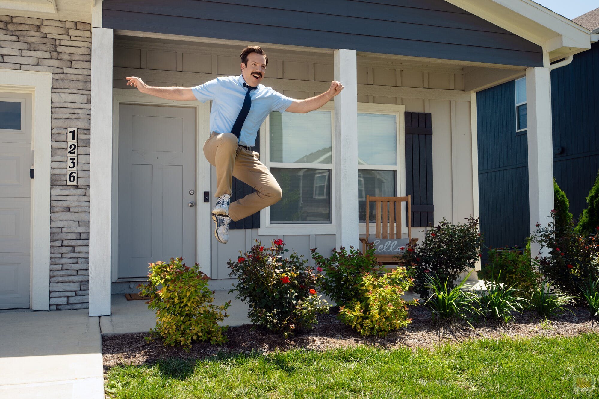 Jason Sudeikis en 'Hogar' de 'Ted Lasso'