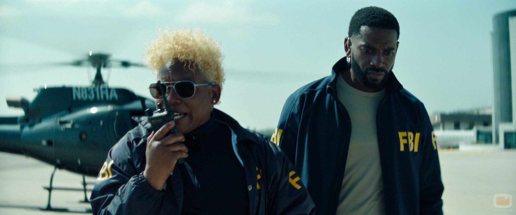 Mo McRae y Aunjanue Ellis en Capítulo 4 titulado 'Negarse a ver' de 'Lucky'