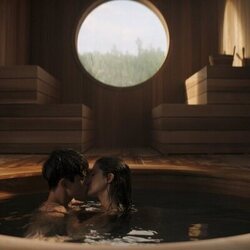 Ella Rubin y Daniel Quinn Toye en 'Llévenme al acantilado.' de 'Sterling Point'