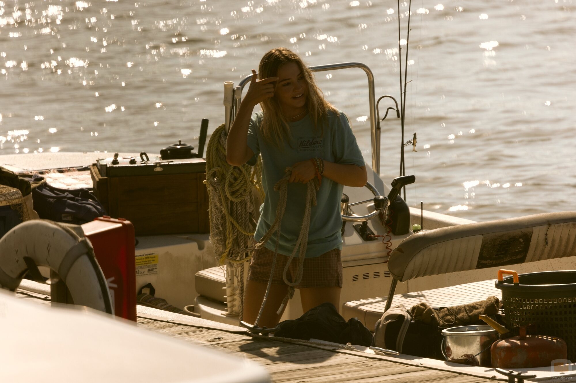 Madelyn Cline en 5x03 'El fardo' de 'Outer Banks'