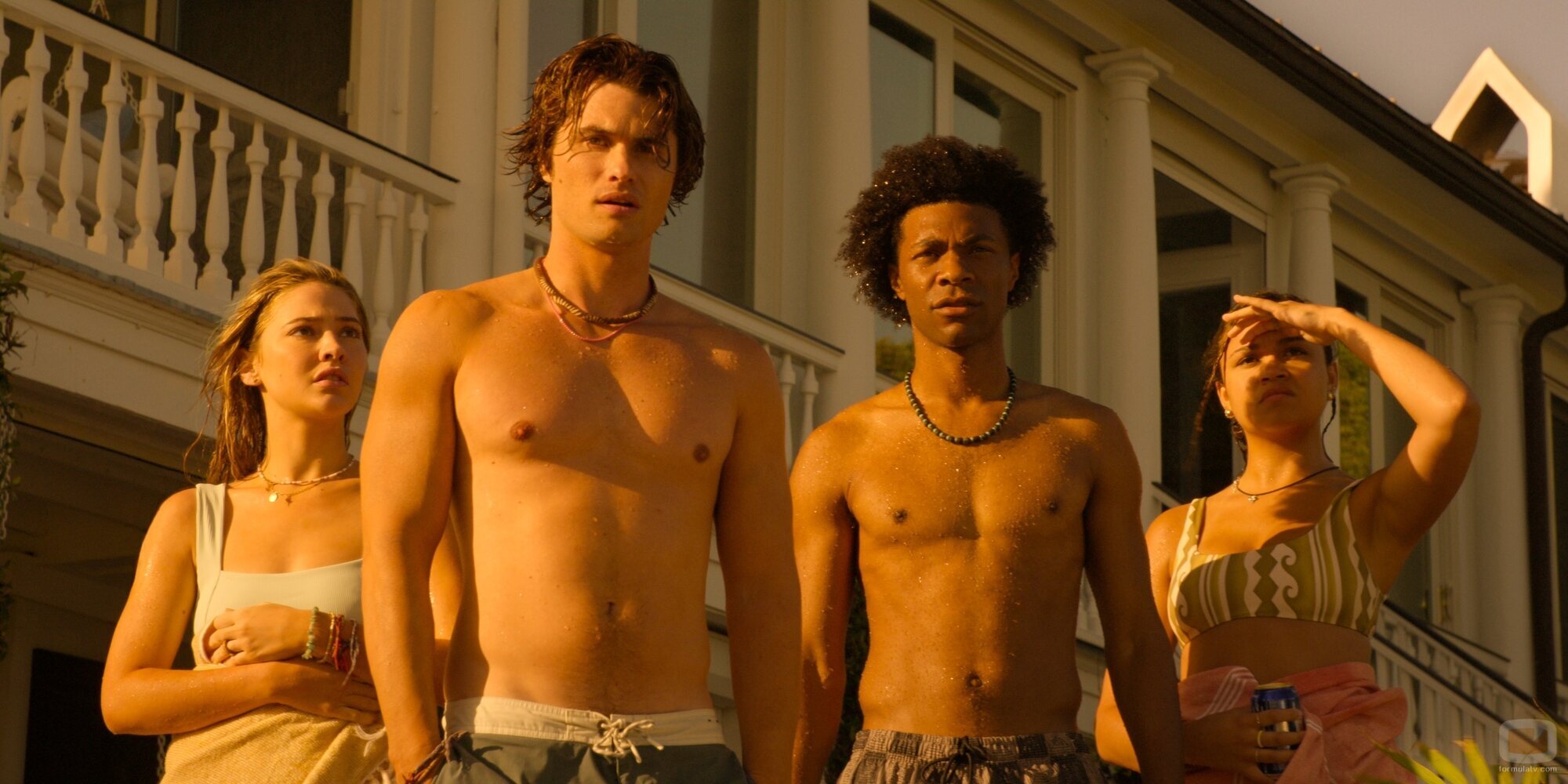 Escena de 'El fardo' de 'Outer Banks'