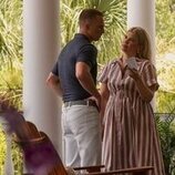 Caroline Arapoglou y Drew Starkey en 'La escítala' de 'Outer Banks'