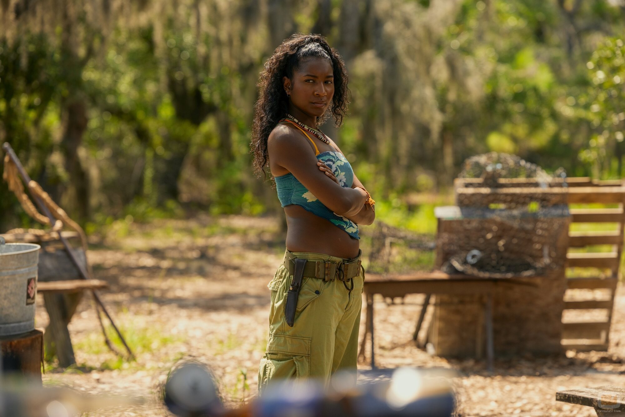 Carlacia Grant en la temporada 5 y el capítulo 06 de 'Outer Banks'