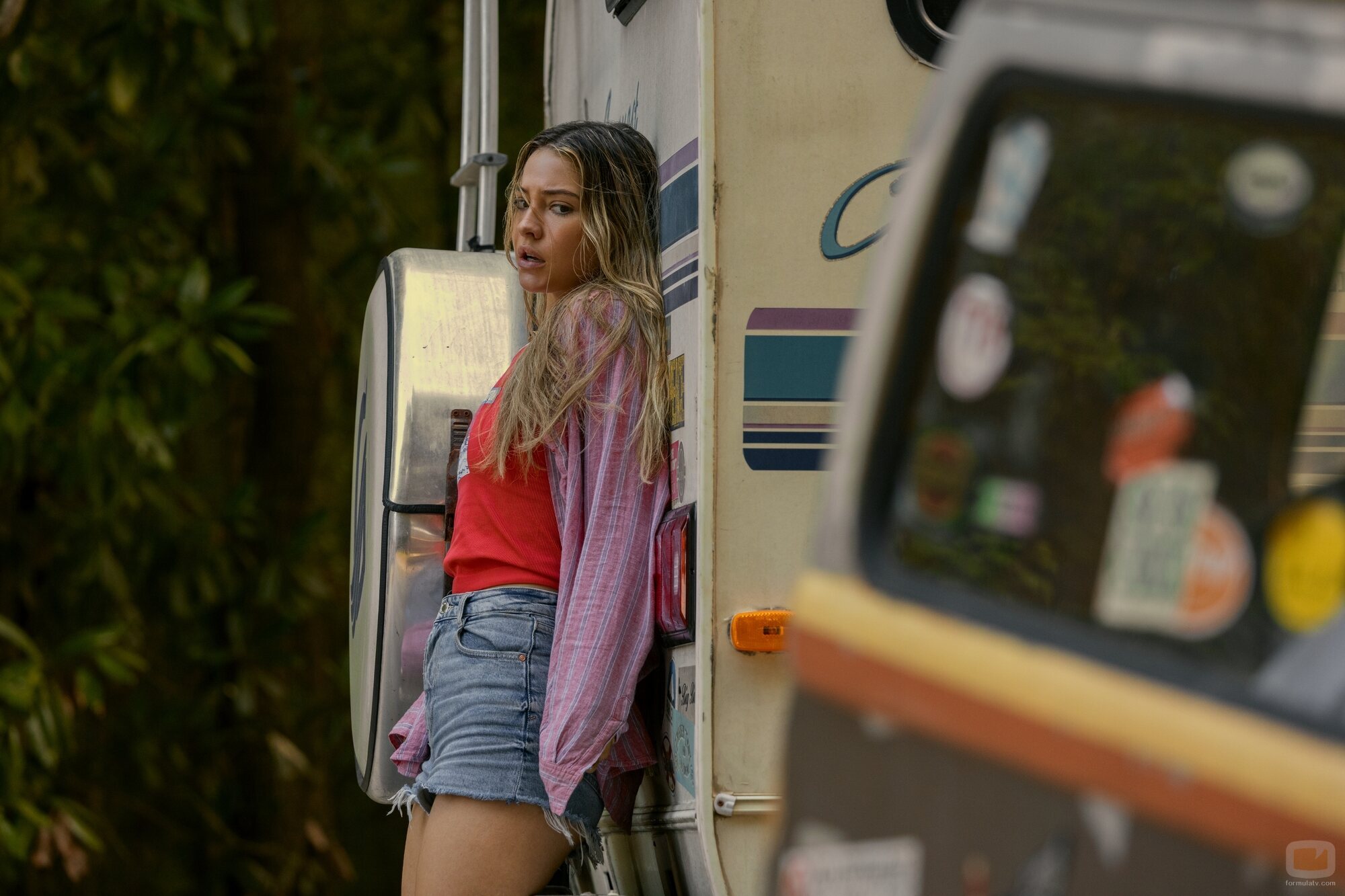 Madelyn Cline en la temporada 5 y el capítulo 06 de 'Outer Banks'
