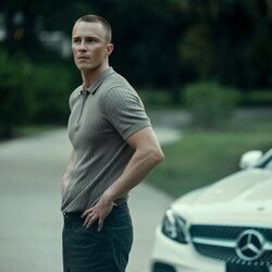 Drew Starkey en 5x06 'La cuna del Jazz' de 'Outer Banks'