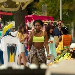 Carlacia Grant en 5x10 titulado 'La tormenta y lo que vino después' de 'Outer Banks'
