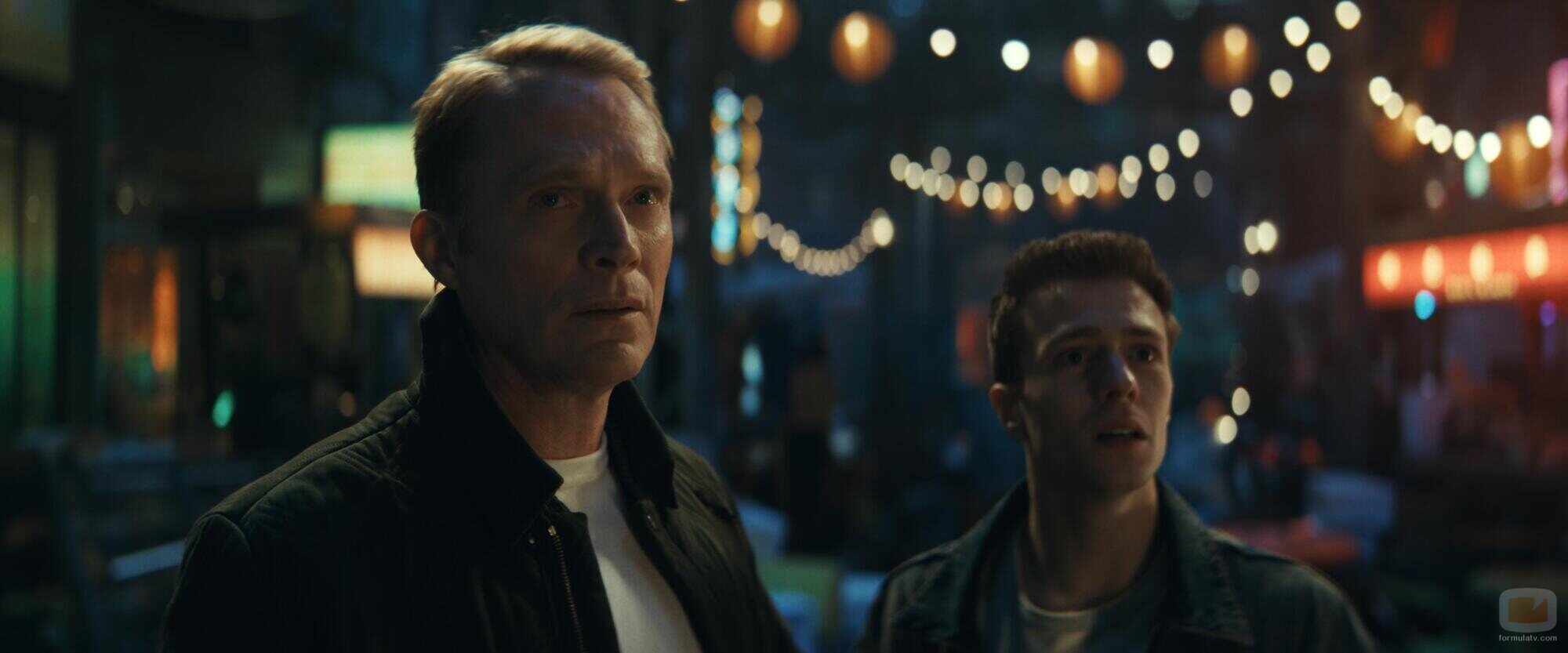 Paul Bettany y Ruaridh Mollica en la serie 'VisionQuest'