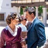 Vera Asunción y Arturo García Sancho en 7x150 titulado 'Lunes 24 de agosto de 2026' de 'La promesa'