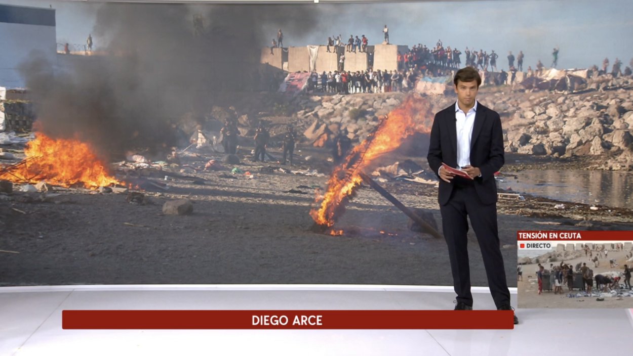 Diego Arce en 'Noticias Cuatro 2'