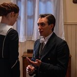 Jose Miguel Blanco y Sara Molina en 7x155 titulado 'Lunes 31 de agosto de 2026' de 'La promesa'