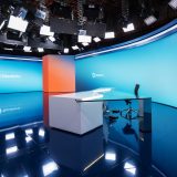 Nuevo plató 'Telediarios': vista principal desde la mesa