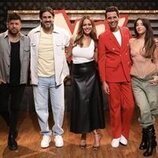 Pablo López, Melendi, Eva González, Mika y Lola Índigo en 'La Voz' 2026