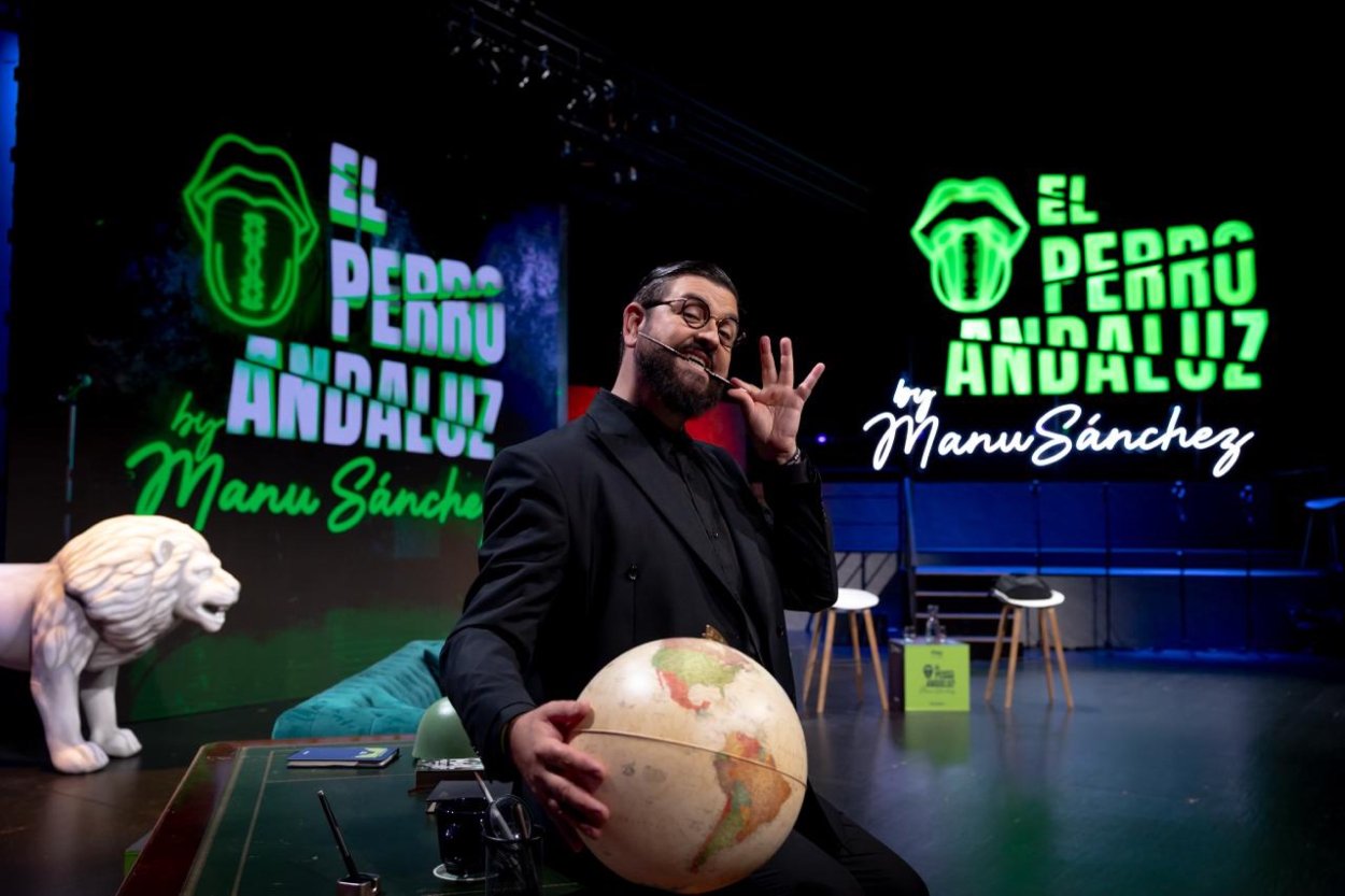 Manu Sánchez en la segunda temporada de 'El perro andaluz'