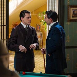 Guillermo Serrano y Juan Perales en 7x161 titulado 'Martes 8 de septiembre de 2026' de 'La promesa'