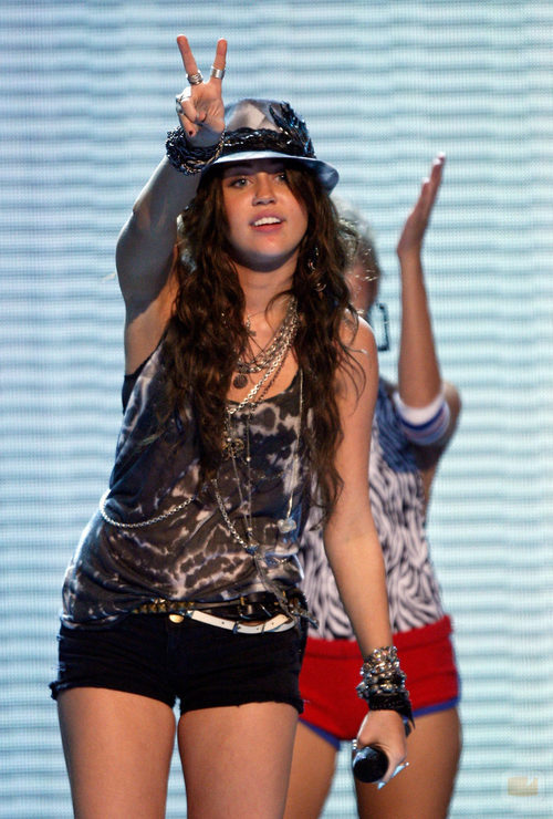 Miley Cyrus en los Teen Choice Awards 2009