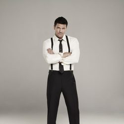 Foto promocional de David Boreanaz en la quinta temporada de 'Bones'