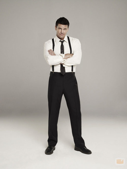Foto promocional de David Boreanaz en la quinta temporada de 'Bones'