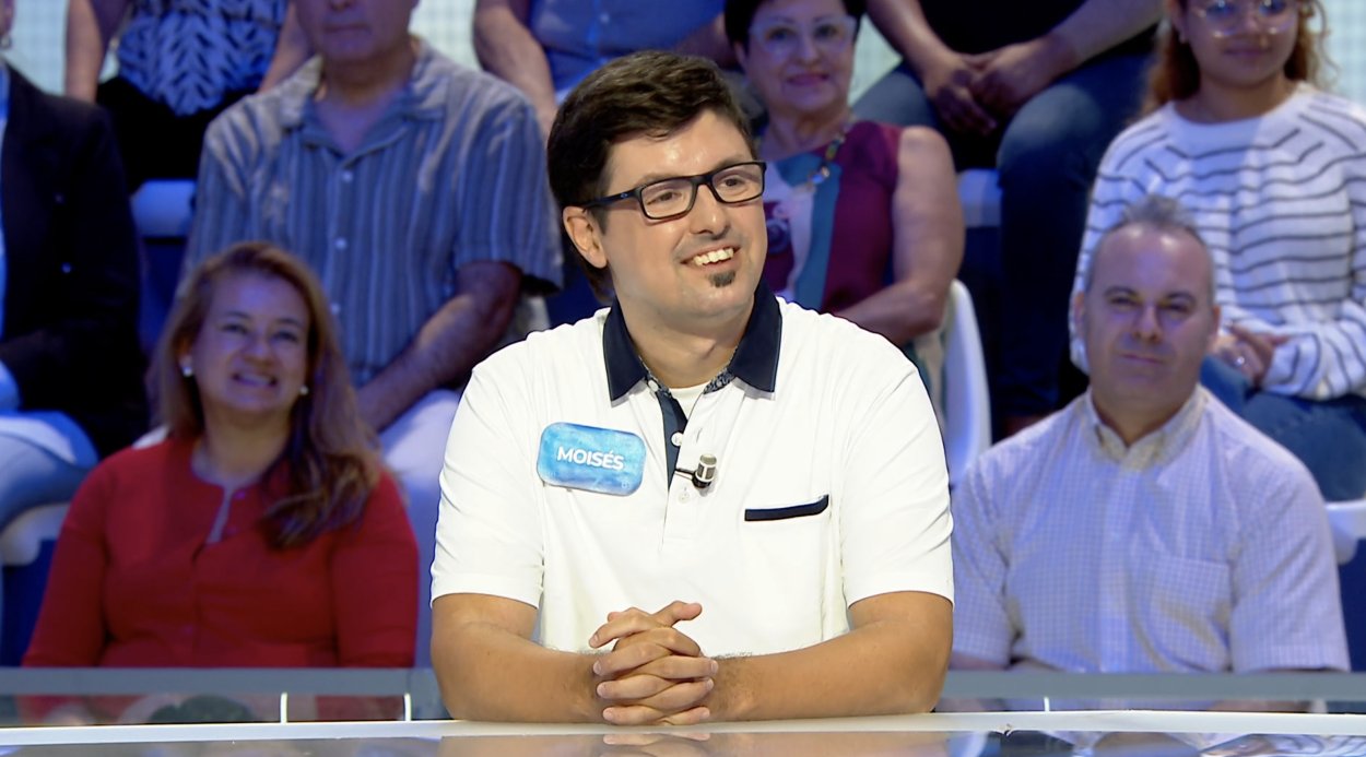Moisés Laguardia en su regreso a 'Pasapalabra' tras la baja de Javier Alonso