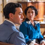 Xavi Lock y Isabel Serrano en Capítulo 165 titulado 'Lunes 14 de septiembre de 2026' de 'La promesa'
