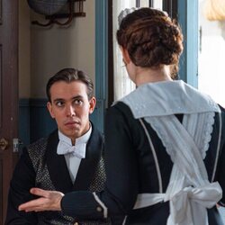 Jose Miguel Blanco y Sara Molina en la temporada 7 y el capítulo 168 de 'La promesa'