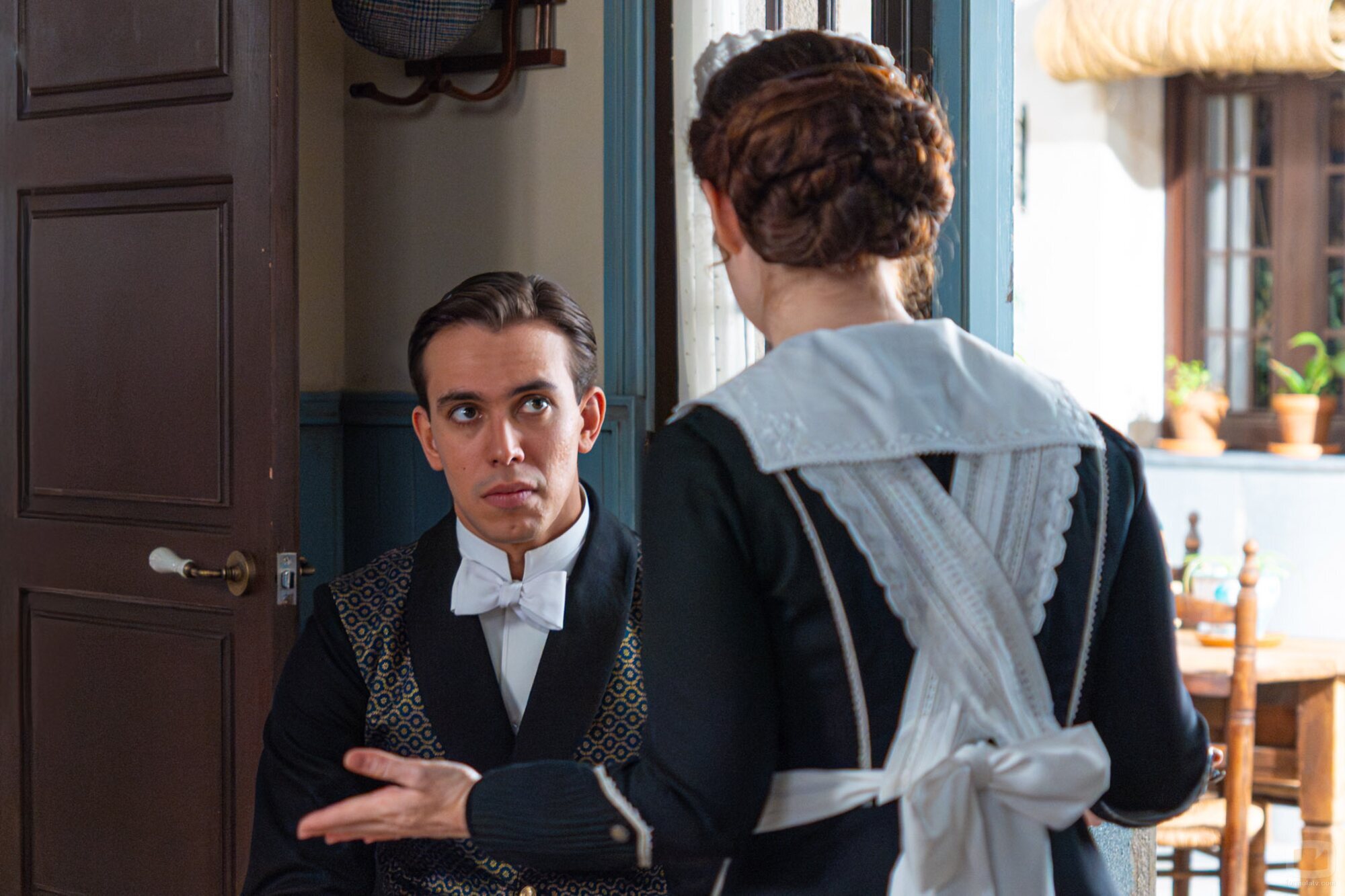 Jose Miguel Blanco y Sara Molina en la temporada 7 y el capítulo 168 de 'La promesa'