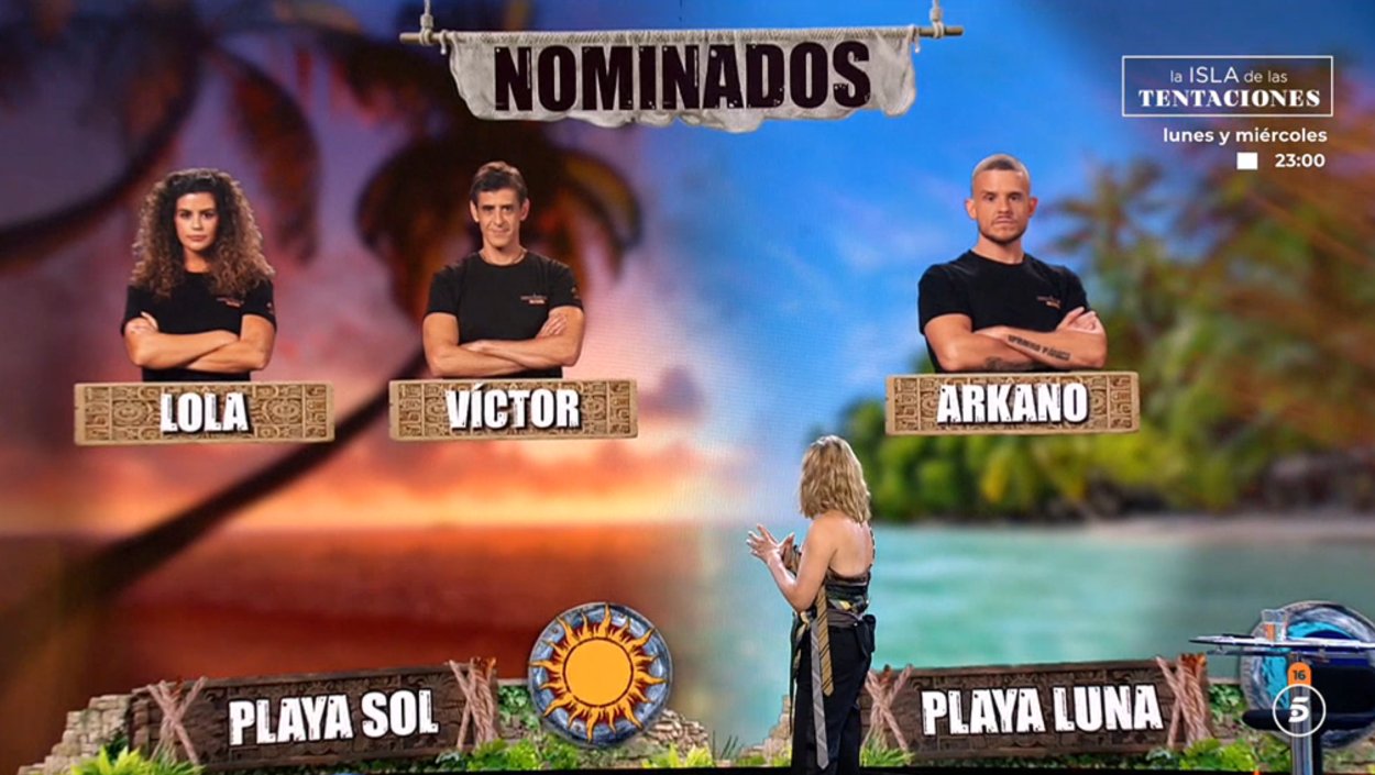 Lola, Víctor y Arkano, primeros nominados de 'Supervivientes All Stars 3'