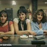 Belén Barenys y Macarena García junto a Claudia Costafreda en 'Crimen en España'