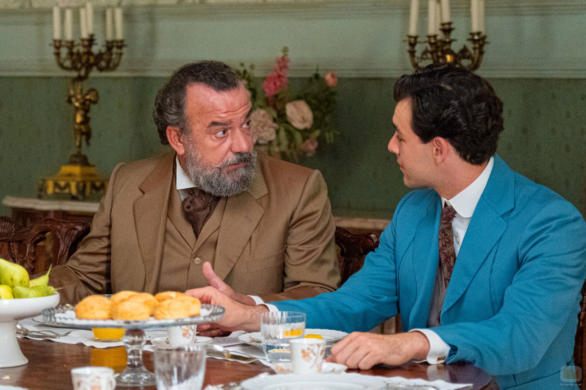 Manuel Regueiro y Xavi Lock en el 7x171 de 'La promesa'