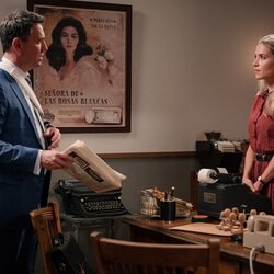 Oriol Tarrasón y Ana Carlota Fernández en 3x176 'Martes 22 de septiembre de 2026' de 'Sueños de libertad'