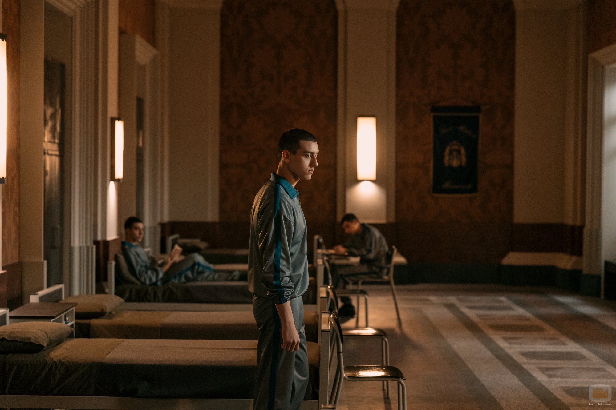 Zeno Luigi en el 1x01 de 'Academia Minerva'