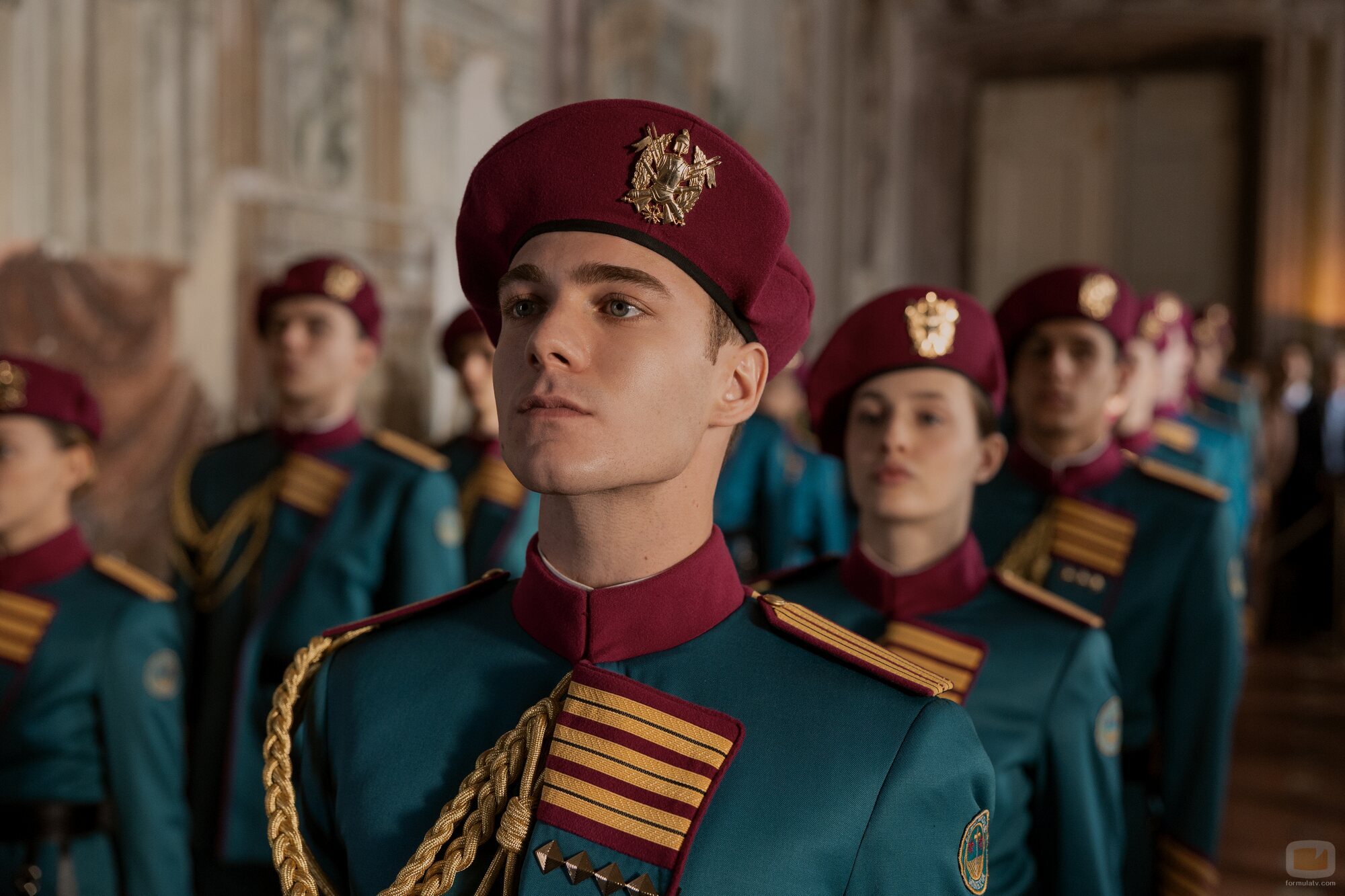 Simone Secce en el 1x01 de 'Minerva - La scuola'