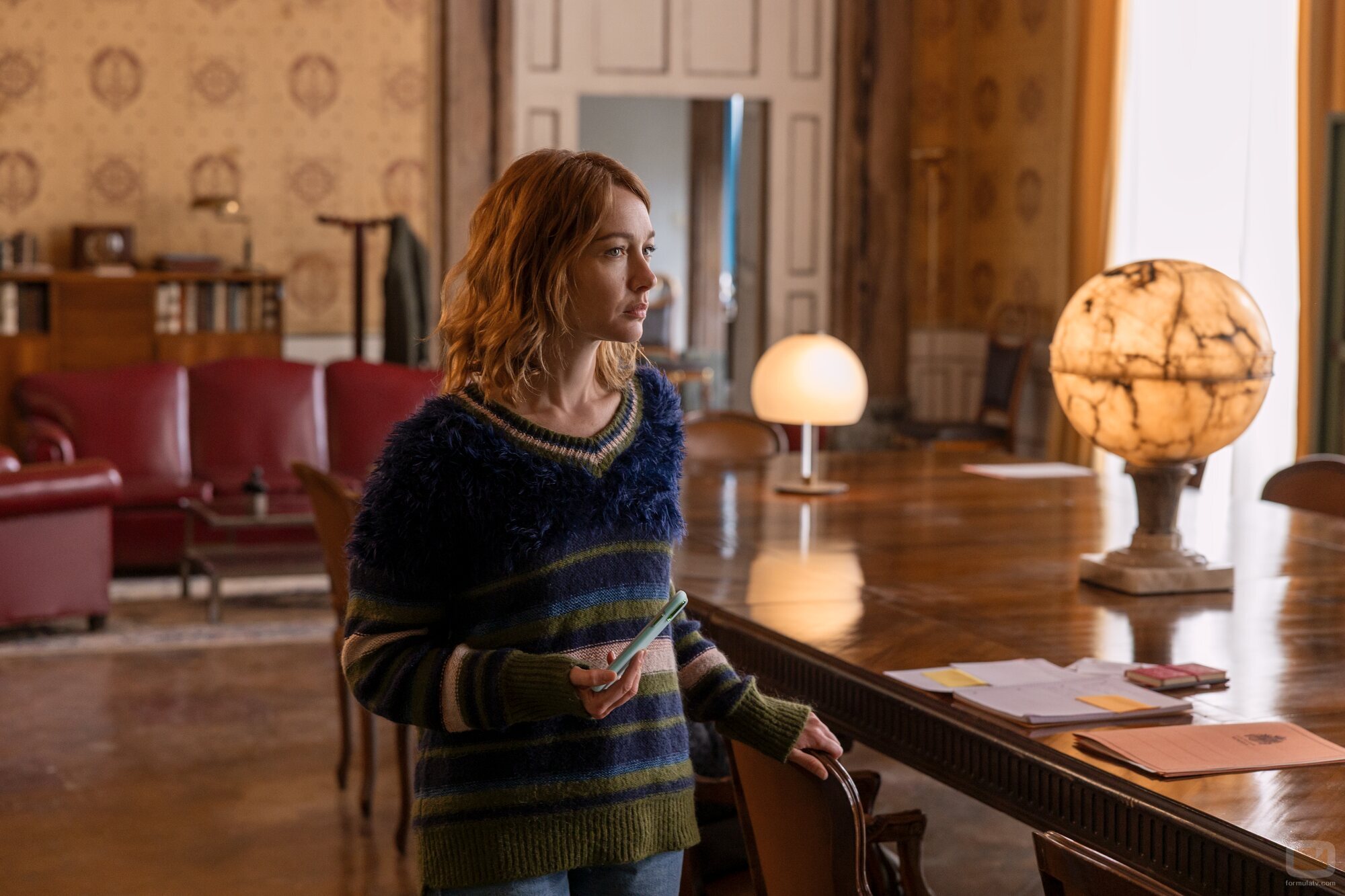 Cristiana Capotondi en el 1x02 de 'Academia Minerva'