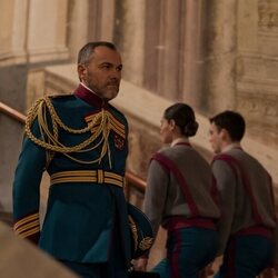 Massimiliano Gallo en el 1x05 de 'Minerva - La scuola'