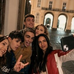 Simone Secce y Margherita Buoncristiani en 1x05 'La competición' de 'Academia Minerva'