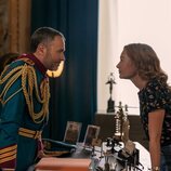 Cristiana Capotondi y Massimiliano Gallo en el 1x06 de 'Minerva - La scuola'