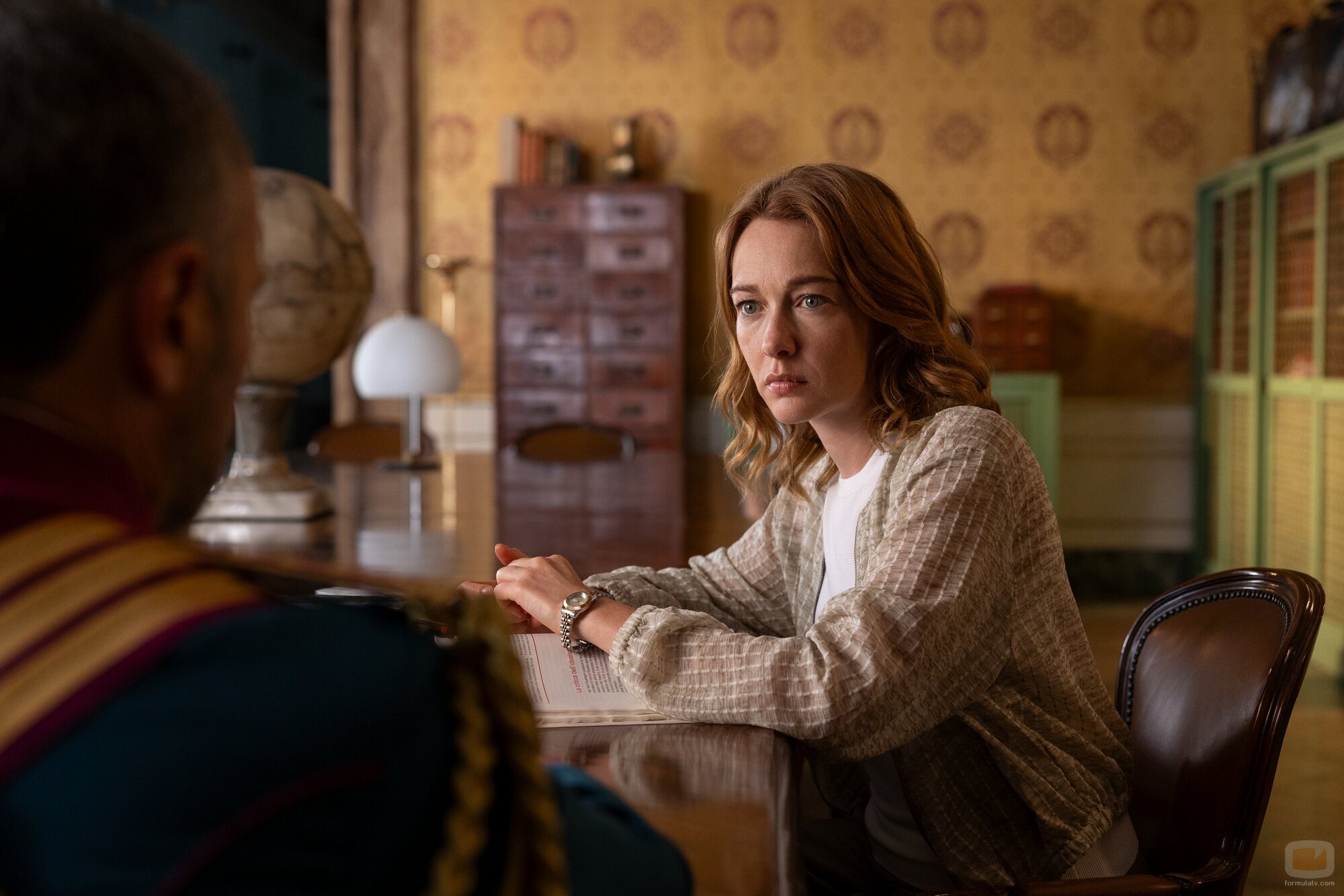 Cristiana Capotondi en 1x06 titulado 'La guerra' de 'Academia Minerva'