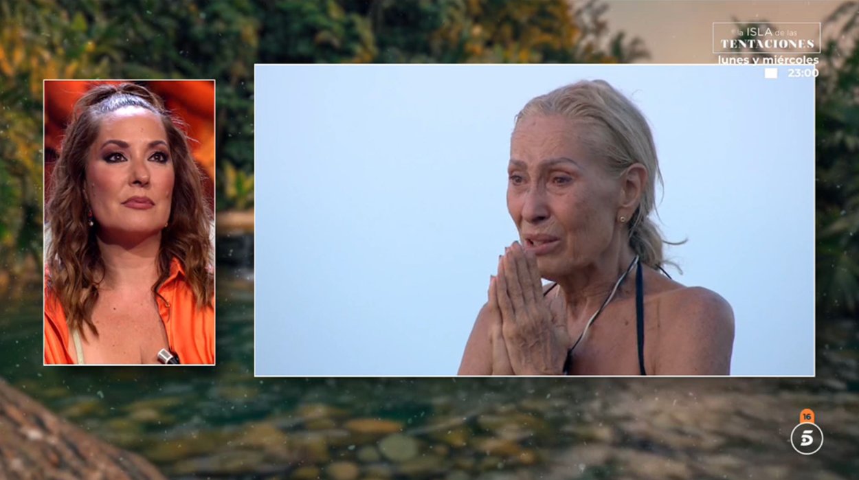 Rosa Benito se emociona en 'El puente de las emociones'